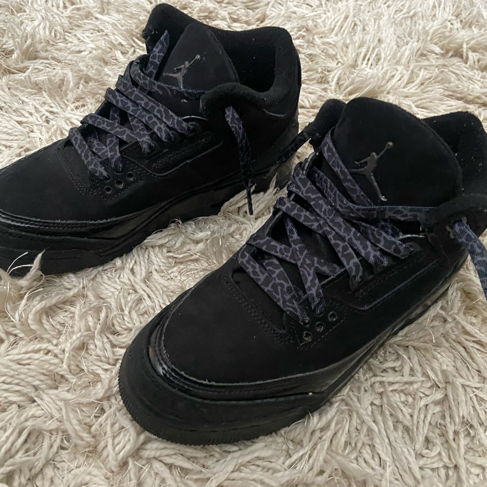Jordan Black Athletic Shoes